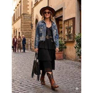 Corral Studded Western Boots Women's Size 6 Leather Cowgirl